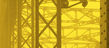 yellow industrial scene